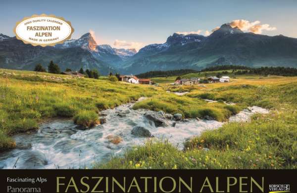 Wandkalender Faszination Alpen