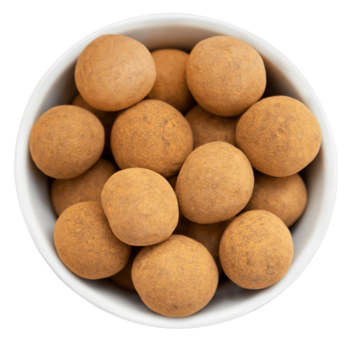 Weihnachts Edition - Haselnusskerne in Vollmilch-Zimt Schokolade in der Faltschachtel