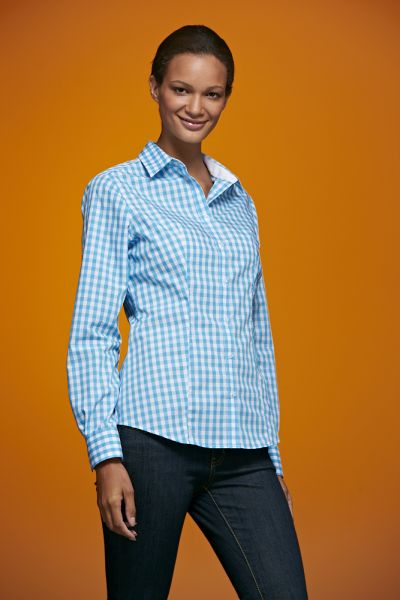 Ladies' Checked Blouse