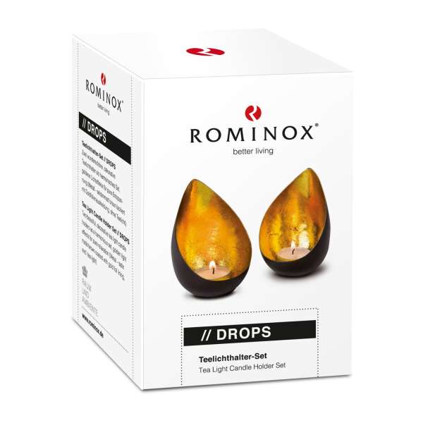 ROMINOX® Teelicht-Set Drops