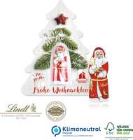 Lindt Schokokarte Business Weihnachts/-mann