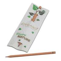 Bleistift im Samenpapieretui Bleistift im Samenpapieretui