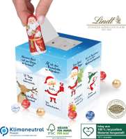 Adventskalender Cube Lindt Weihnachtsmann