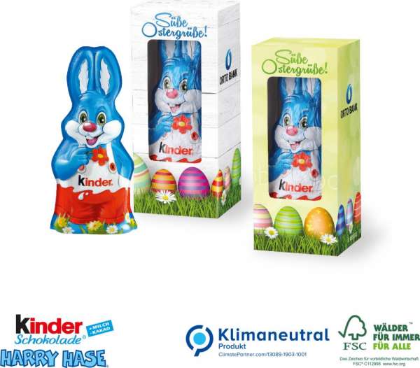 Kinder-Schokolade Harry Hase