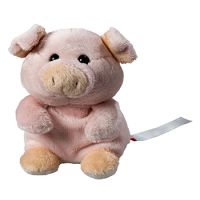 Schmoozies® XXL Schwein, das Kugeltier mit Unterseite aus Mikrofaser - vielseitig einsetzbar