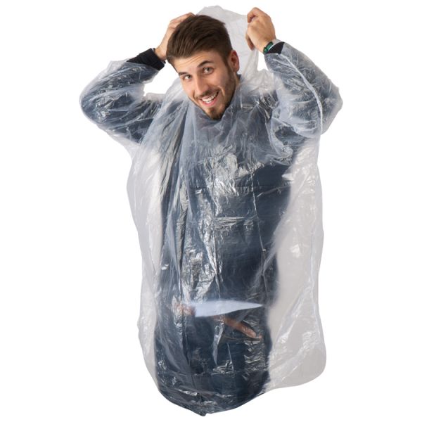 Transparenter Not-Poncho