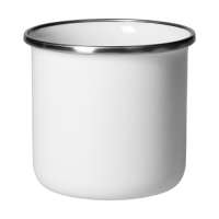 Vorschau: Emaille-Becher "Cozy",300 ml, weiß Vorschau: Emaille-Becher "Cozy",300 ml, weiß