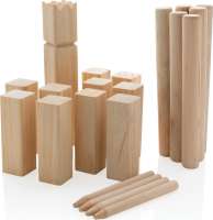 Kubb Wikingerschach-Spiel aus Holz