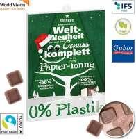 reinPapier® Schoko-Adventskalender Wandadventskalender BUSINESS