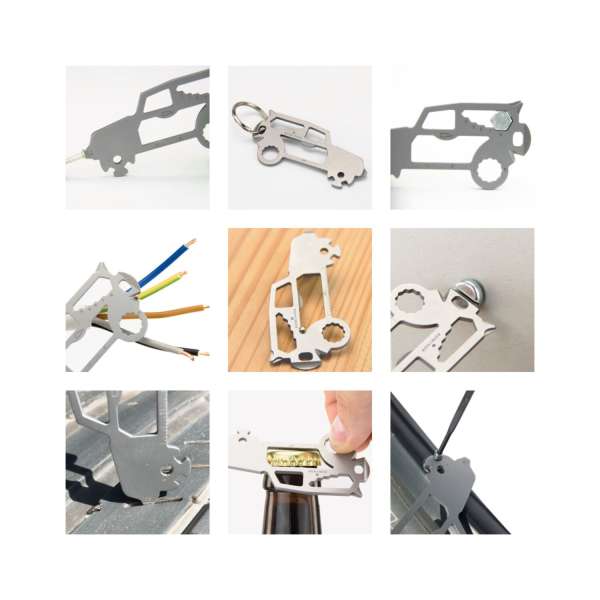 ROMINOX® Key Tool Car / Auto Frohe Ostern