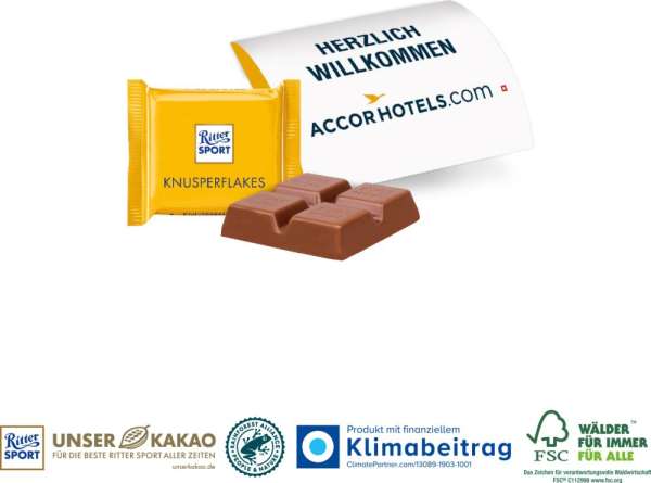 Ritter SPORT Mini im Werbebriefchen