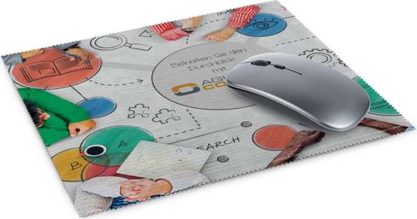 Mousepad 4in1 Mikrofaser 20 x 23 cm