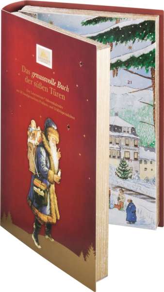 Adventskalender &quot;Buch&quot; mit Alkohol 345g