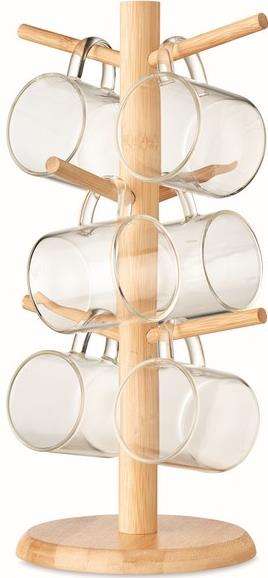 Tassenbaum aus Bambus