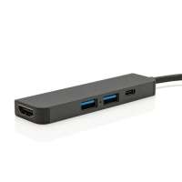 Vorschau: Terra Hub aus RCS recyceltem Aluminium mit HDMI-Input Vorschau: Terra Hub aus RCS recyceltem Aluminium mit HDMI-Input