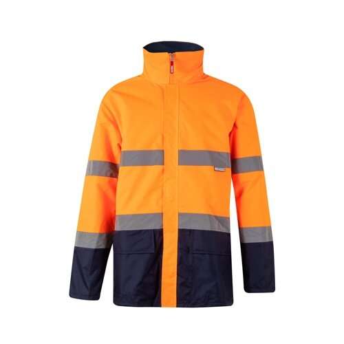 VL THEMIS LARGE. Zweifarbiger Parka (190g/m²), aus Polyester (100%), mit PU-Beschichtung