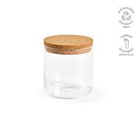 Magritte 500 Behälter aus Borosilikatglas, 580 ml. Mit Korkdeckel