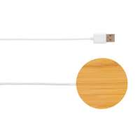 10W Bambus magnetischer Wireless Charger 10W Bambus magnetischer Wireless Charger