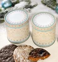 Vorschau: Weihnachtsdose "Ornamente" Eigendesign Vorschau: Weihnachtsdose "Ornamente" Eigendesign