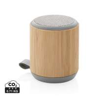 Vorschau: Bambus und Stoff 3W Wireless Speaker Vorschau: Bambus und Stoff 3W Wireless Speaker