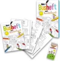 Malbuch Set Busverkehr