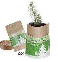 Natur-Bag Weihnachtsbaum, 1-4 c Digitaldruck inklusive natur, grün