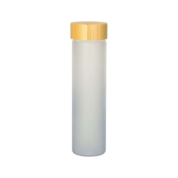 Glasflasche Frosted 0,6 l