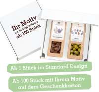 Vorschau: 2 Ostersnacks im weißen Geschenkkarton Vorschau: 2 Ostersnacks im weißen Geschenkkarton