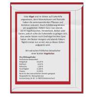 Vorschau: Vogelfutter-Tütchen - Standardmotiv Vorschau: Vogelfutter-Tütchen - Standardmotiv