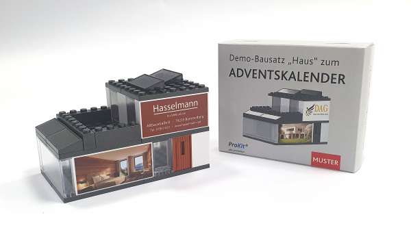 Geschenkverpackung Bausatz Haus