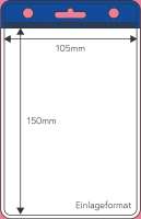 Vorschau: Ausweishülle, Hochformat Vorschau: Ausweishülle, Hochformat