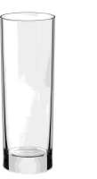 Zylindrisches Trinkglas Timo aus soda lime, Inhalt 31 cl
