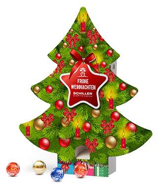 Lindt Lindor Adventsspender &quot;Baum&quot;