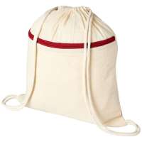 Oregon 100 g/m² Rucksack mit Reißverschluss und Kordelzug