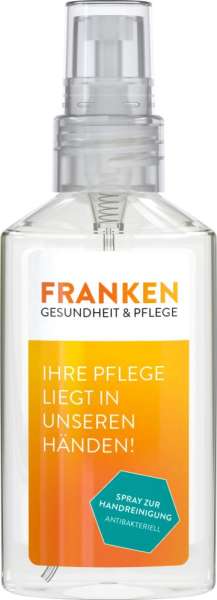 Handreinigungsspray, 50 ml, Body Label (R-PET)