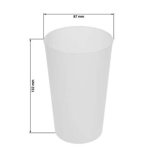 Trinkbecher "Mehrweg" 0,4 l
