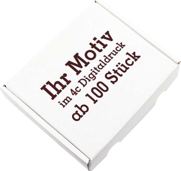 4 Weihnachts-Snacks im weißen Geschenkkarton