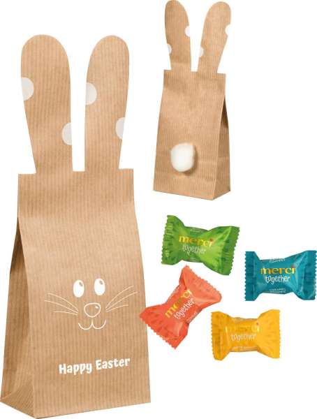 Bunny Bag Merci together