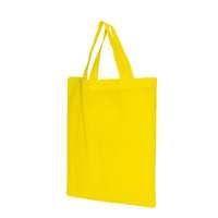 Baumwolltasche mit kurzen Griffen - 140 g/m² - 38 x 42 cm