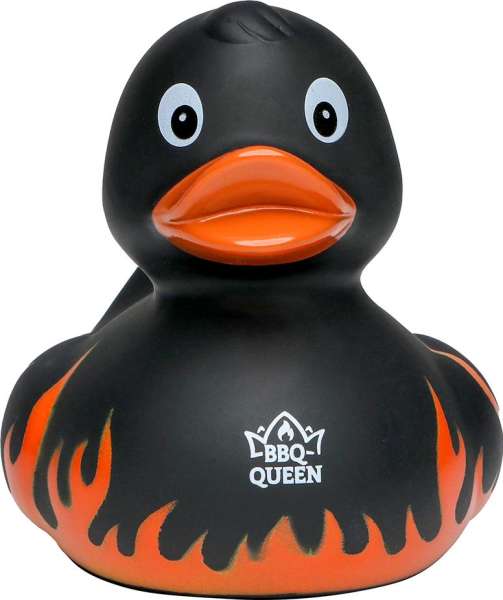 Quietsche-Ente Flammen BBQ-Queen