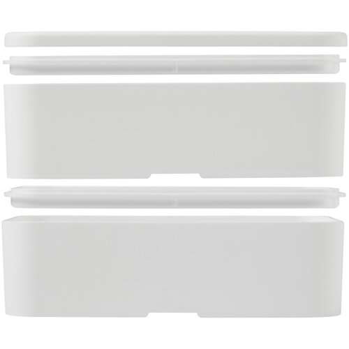 MIYO Pure 700+700 ml Doppel-Lunchbox, antimikrobiell