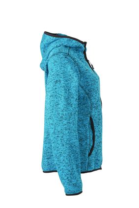 Ladies' Knitted Fleece Hoody