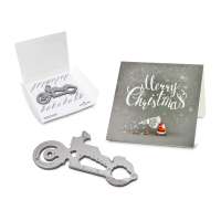 Motorrad Merry Christmas
