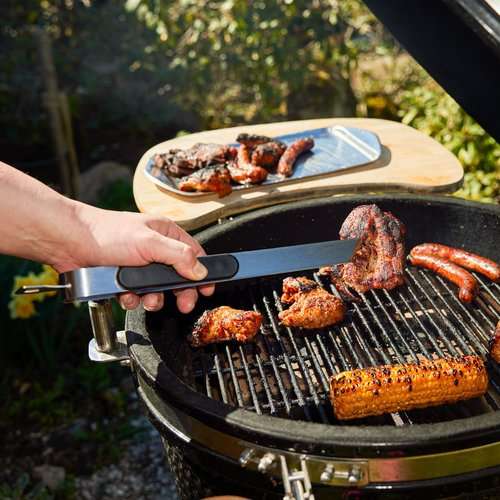 Grillzange "Opener" mit Kapselheber, 35 cm