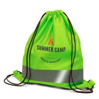 Vorschau: Rucksack ARNHEM mit Reflektorstreifen, Zuzieh-, Tragekordel Vorschau: Rucksack ARNHEM mit Reflektorstreifen, Zuzieh-, Tragekordel