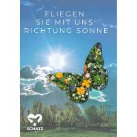 Vorschau: Samenpapier auf A6-Karte - Schmetterling Vorschau: Samenpapier auf A6-Karte - Schmetterling