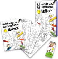 Malbuch Set Volk- u. Reiffeisenbanken