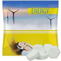 Bio Traubenzucker Orange Drops, ca. 5g, Mini-Tüte