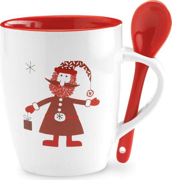 Becher mit Löffel