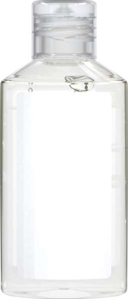 Handreinigungsgel, 50 ml, Body Label (R-PET)
